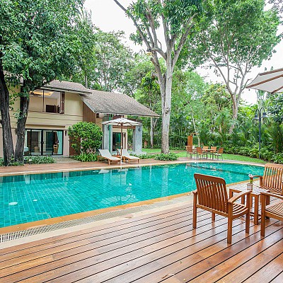 Private Pool Villa Three Bedroom With Bathtub