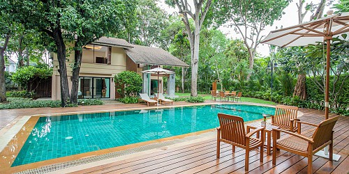 Private Pool Villa Three Bedroom With Bathtub